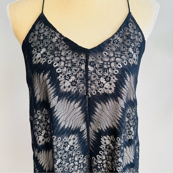 Blu Pepper lace overlay strappy mini slip dress - Picture 3 of 6